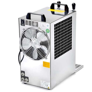 The Beverage Cooling Company - Lindr 155/K portable beer wine and cocktail cooler rear