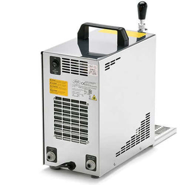 The Beverage Cooling Company - Lindr 20/K portable beer and wine cooler rear image