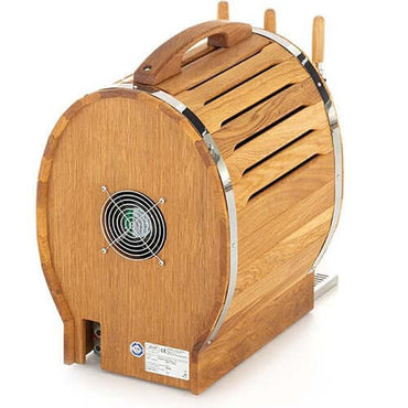 The Beverage Cooling Company - Lindr Soudek oak wine cooler 2+1 (rear)