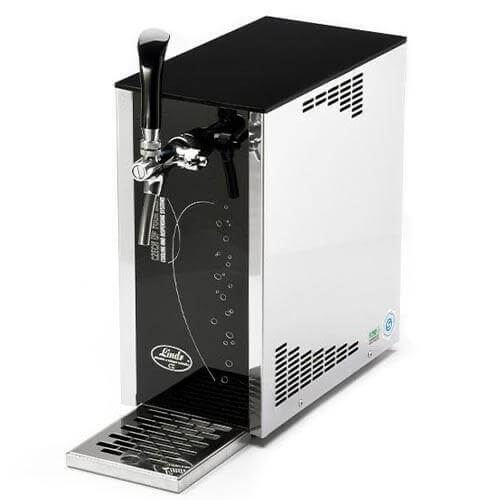 The Beverage Cooling Company - Lindr 25/K Exclusive single tap portable wine cooler (front)