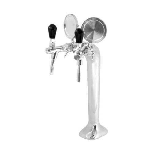 The Beverage Cooling Company - Lindr Chrome Cobra Font 2 lines