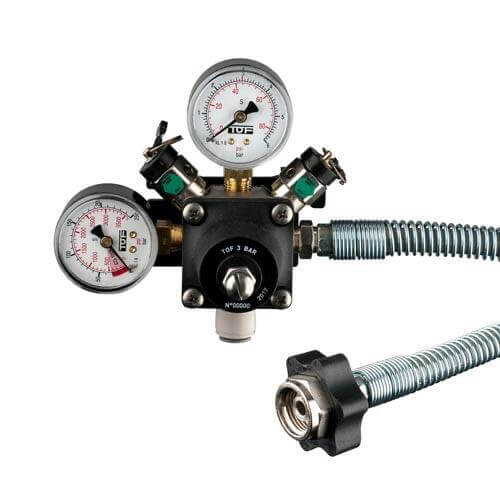 The Beverage Cooling Company - Primary CO2 regulator - wall mount