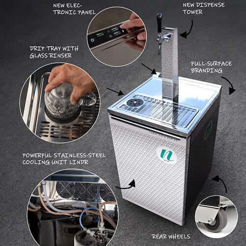 The Beverage Cooling Company - New Lindr Combi Cold Bar 50 launched