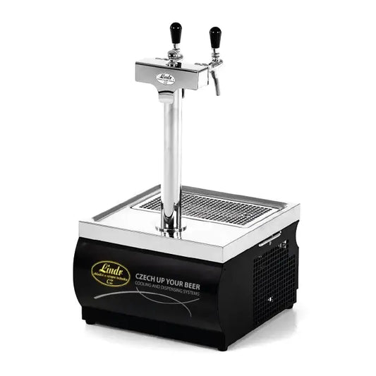 The Beverage Cooling Company - Lindr 55K Beer and Wine Cooler front