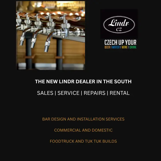 The Beverage Cooling Company New Lindr Specialist sales service repairs rental  ask us about bar design and draught beer installations