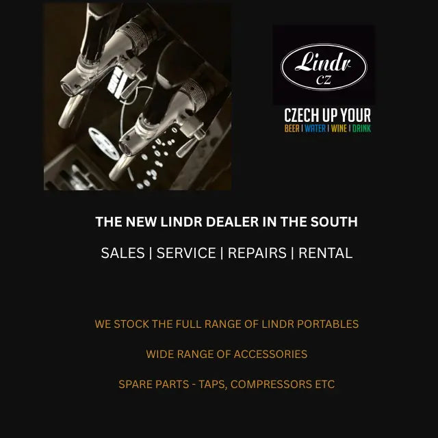 The Beverage Cooling Company New Lindr Specialist sales service repairs rental  Ask us about Lindr portable coolers