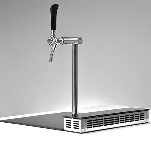 Lindr Pro Kitchen build-in beer and wine cooler for home and developers rear