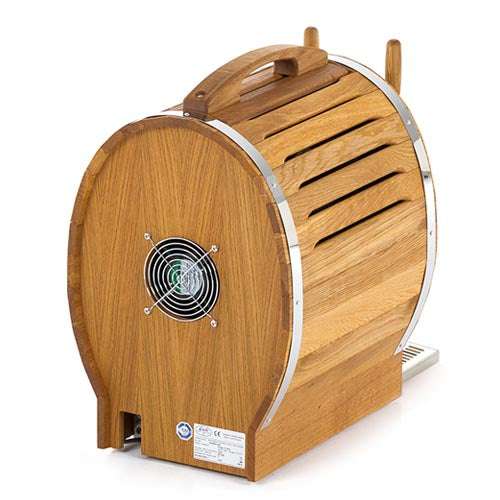 Lindr Soudek 50 oak wine cooker rear