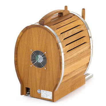 Lindr Soudek 50 oak wine cooker rear