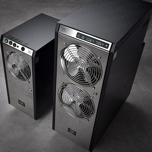 Lindr Dry Wet under counter coolers with air compressor