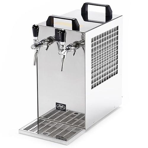 Lindr 70/K Greenline portable beer wine and cocktail cooler (front)